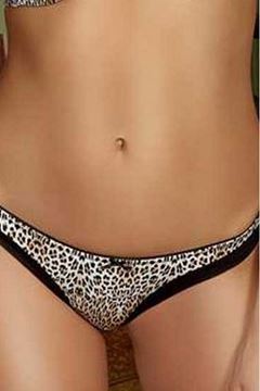 Dagi Leopar İnce Slip Selena resmi