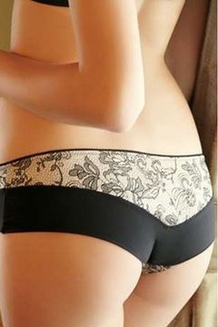 Dagi Kalın Kenarlı Desenli Külot Emma 5936 resmi