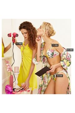 Miss Claire Çiçekli Sütyen 11598 resmi