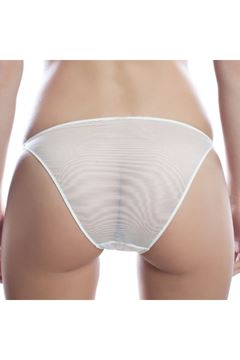 Reflections İp Kenarlı Arkası Transparan Siyah Puanlı Slip 150 resmi