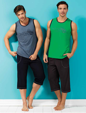 MOD Collection 2015 Yazlık Kolsuz Kapri Takım 1798 resmi