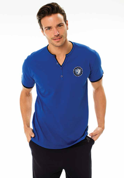 MOD Collection 2015 Yazlık Patlı Pijama Takım 1767 resmi