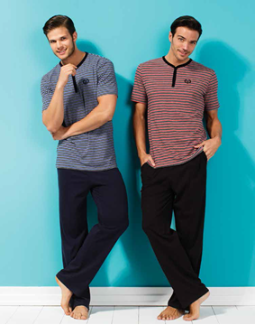MOD Collection 2015 Yazlık Patlı Pijama Takım 1781 resmi