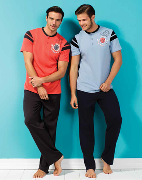 MOD Collection 2015 Yazlık Patlı Pijama Takım 1787 resmi