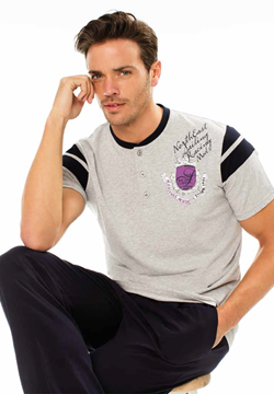 MOD Collection 2015 Yazlık Patlı Pijama Takım 1787 resmi