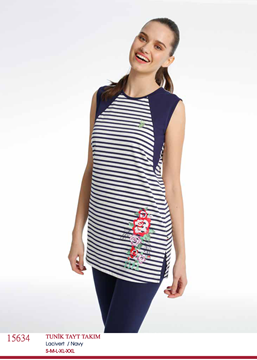 U.S Polo 15634 Bayan Tunik Tayt Takım resmi