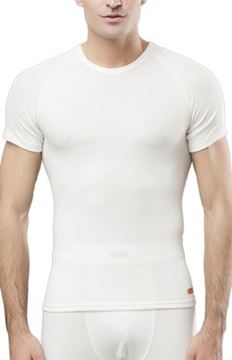 Cuppro Thermal Erkek O Yaka Kısa Kollu T-Shirt 7155 resmi