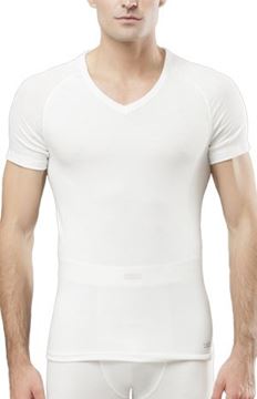 Cuppro Thermal Erkek V Yaka Kısa Kollu T-Shirt 7144 resmi