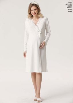 Cossy By AQUA 2018 Lohusa Hamile  Gecelik  18011