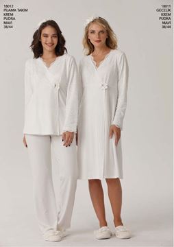 Cossy By AQUA 2018 Lohusa Hamile  Gecelik  18011