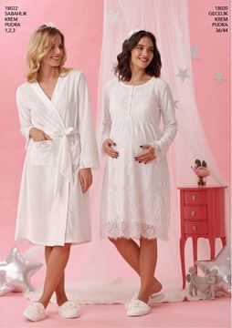 Cossy By AQUA 2018 Lohusa Hamile Gecelik   18020