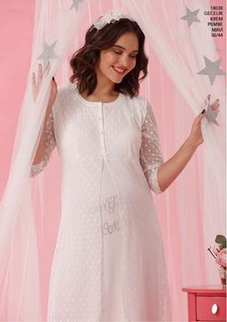 Cossy By AQUA 2018 Lohusa Hamile  Gecelik  18038