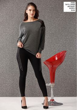 Cossy By AQUA 2018 Sonbahar Kış Tayt Takım  18356