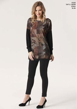 Cossy By AQUA 2018 Sonbahar Kış Tayt Takım  18358