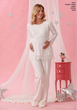 A Cossy By AQUA 2018 Lohusa Hamile Pijama Takım 18021