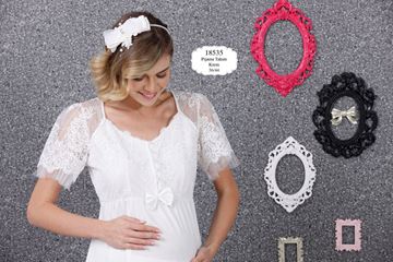 Cossy By Aqua 2018 Yaz 18535 Hamile Lohusa Pijama Takım