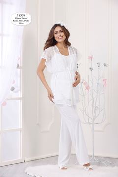 Cossy By Aqua 2018 Yaz 18538 Hamile Lohusa Pijama Takım