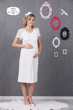 Cossy By Aqua 2018 Yaz 18512 Hamile Lohusa Gecelik